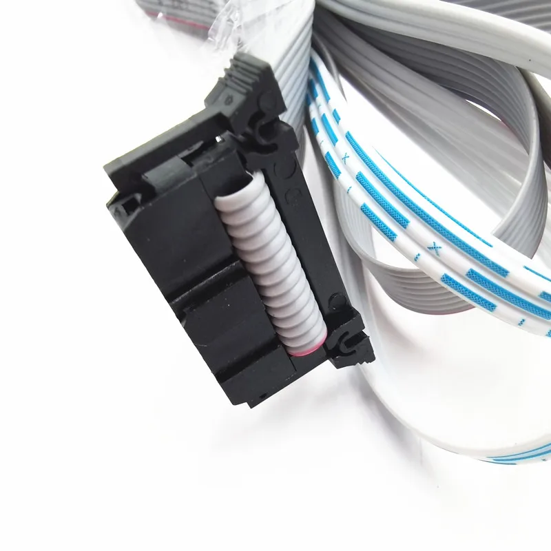 Factory Customized Flat Ribbon Cable FC Wire Harness with D-SUB 9 pin female IDC JST XH 2.54mm Pitch Connector Cable Assembly