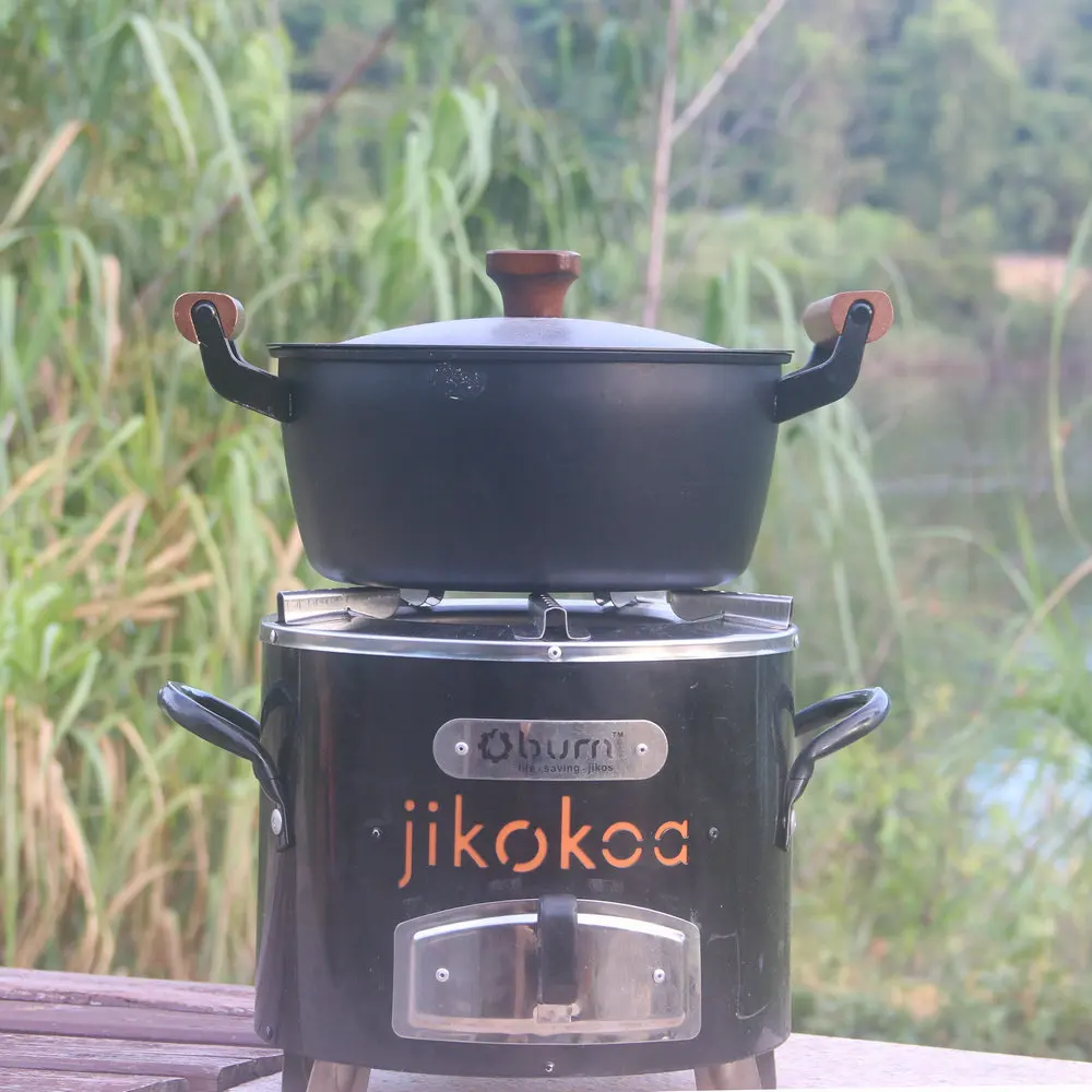 advanced fuel-efficient  affordable stainless steel JIKOKOA charcoal stove  Burning Camping  Stove cook Stove   for  Ghana