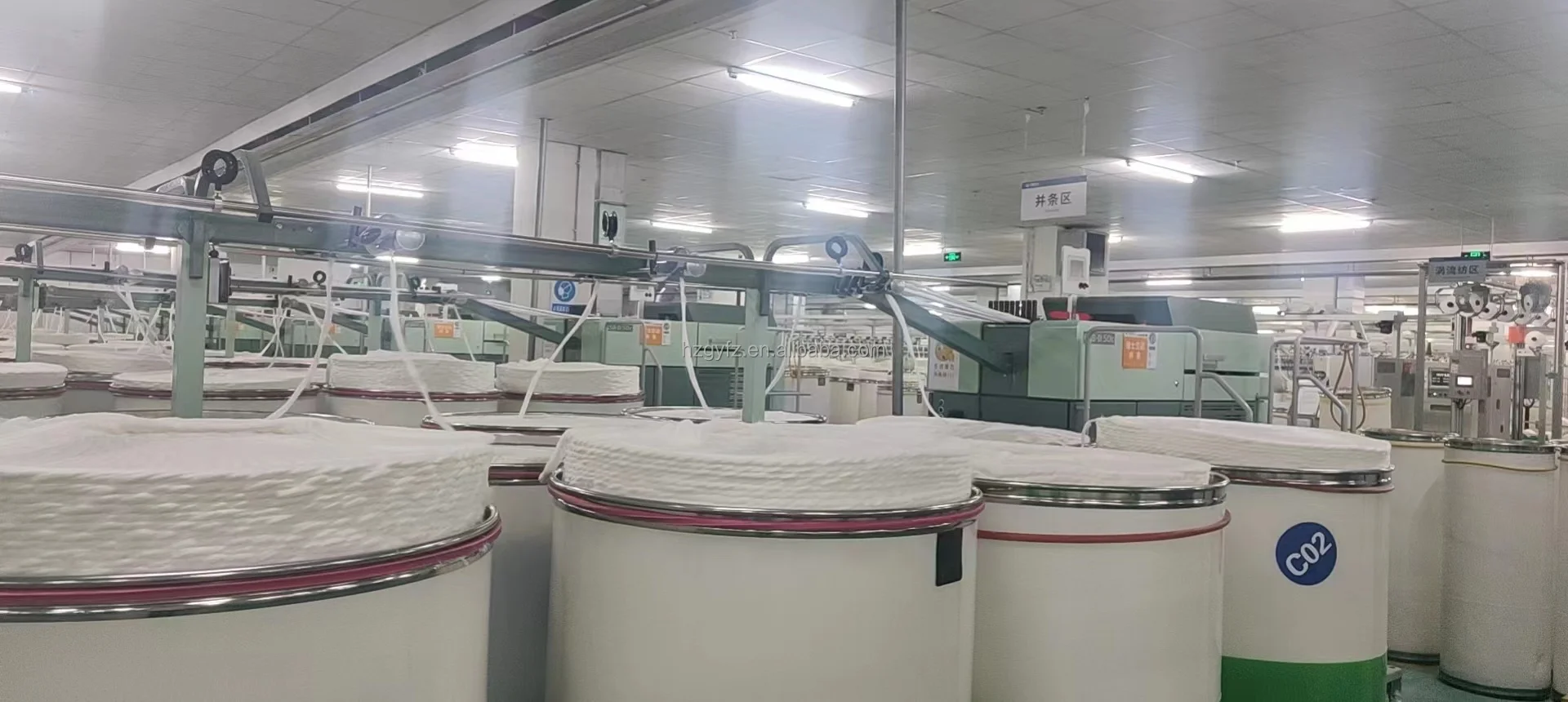 21s/1 polyester viscose yarn 65/35 raw white ring spun yarn knitting yarn