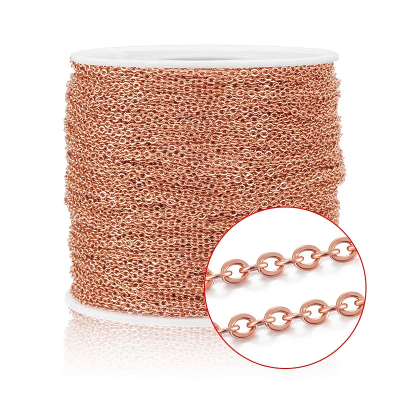 Customized Necklace Diy Jewelry Stainless Steel Chain Timing Chain Kit & Accessories Jewelry Making