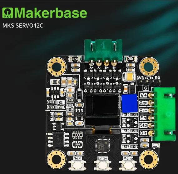 Makerbase MKS SERVO42C PCBA NEMA17 привод шагового двигателя с замкнутым контуром высокое качество и эффективность