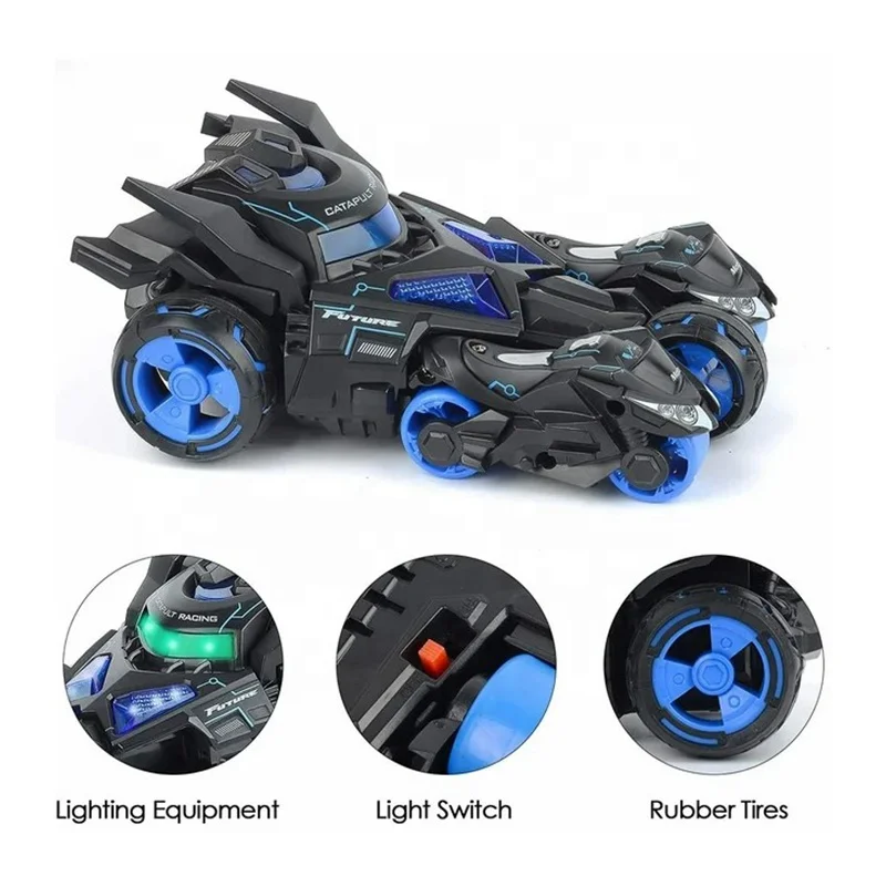 Collection Eject Die-Cast Pull Back Catapult Chariot Car Metal Race Motorcycle Vehicles Diecast Model Car Toy for Kids
