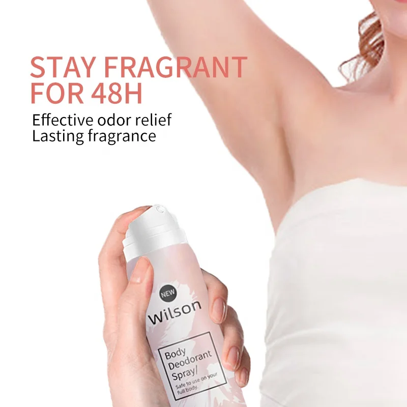 Plant Deodorant Body Spray Free Sample Supplier Aromatic Natural Underarm Sweat Odor Antiperspirant