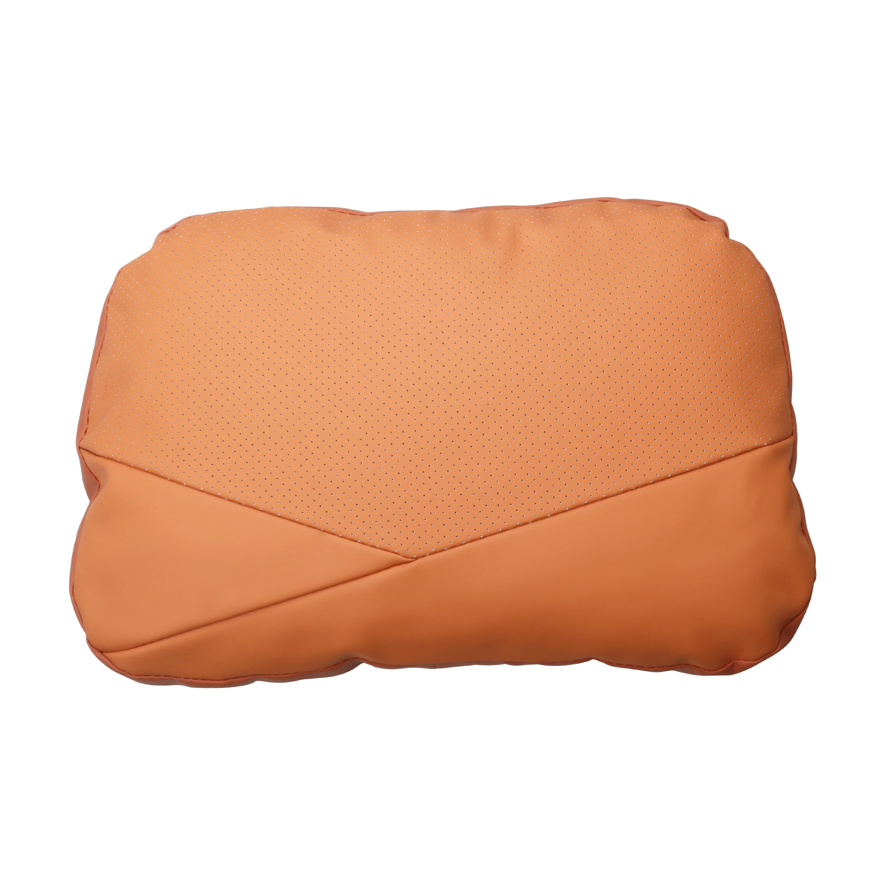PVC Leather Car Car Headrest And Lumbar Support Soft Cotton Waist Pillow Cooling Ventilation Neck Headrest Back Massage Pillows