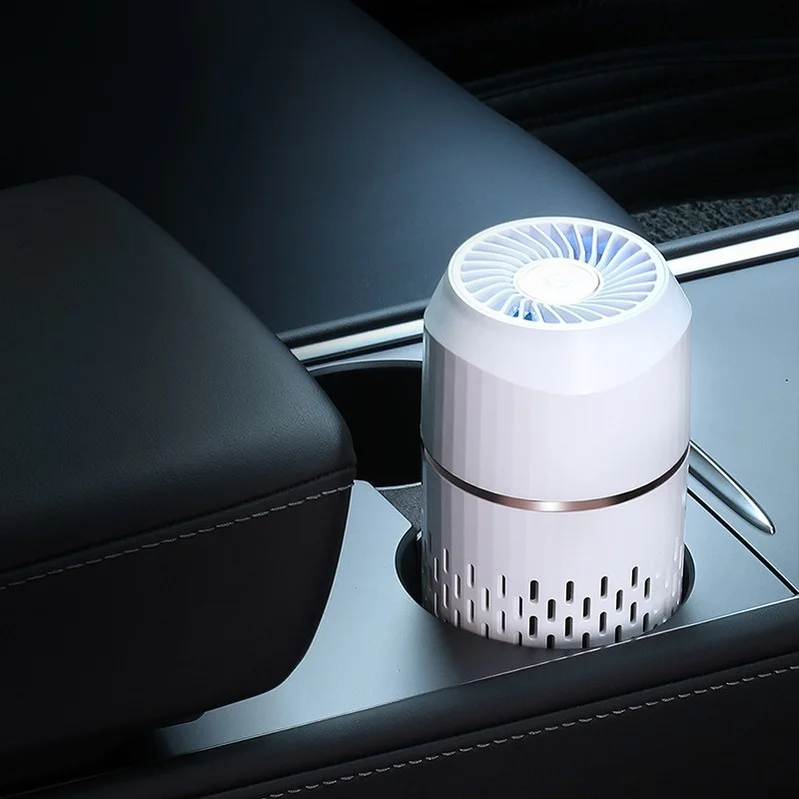 Mini Portable Car Air Purifier USB Purifier New design 1800mAh HEPA Filter Purifier