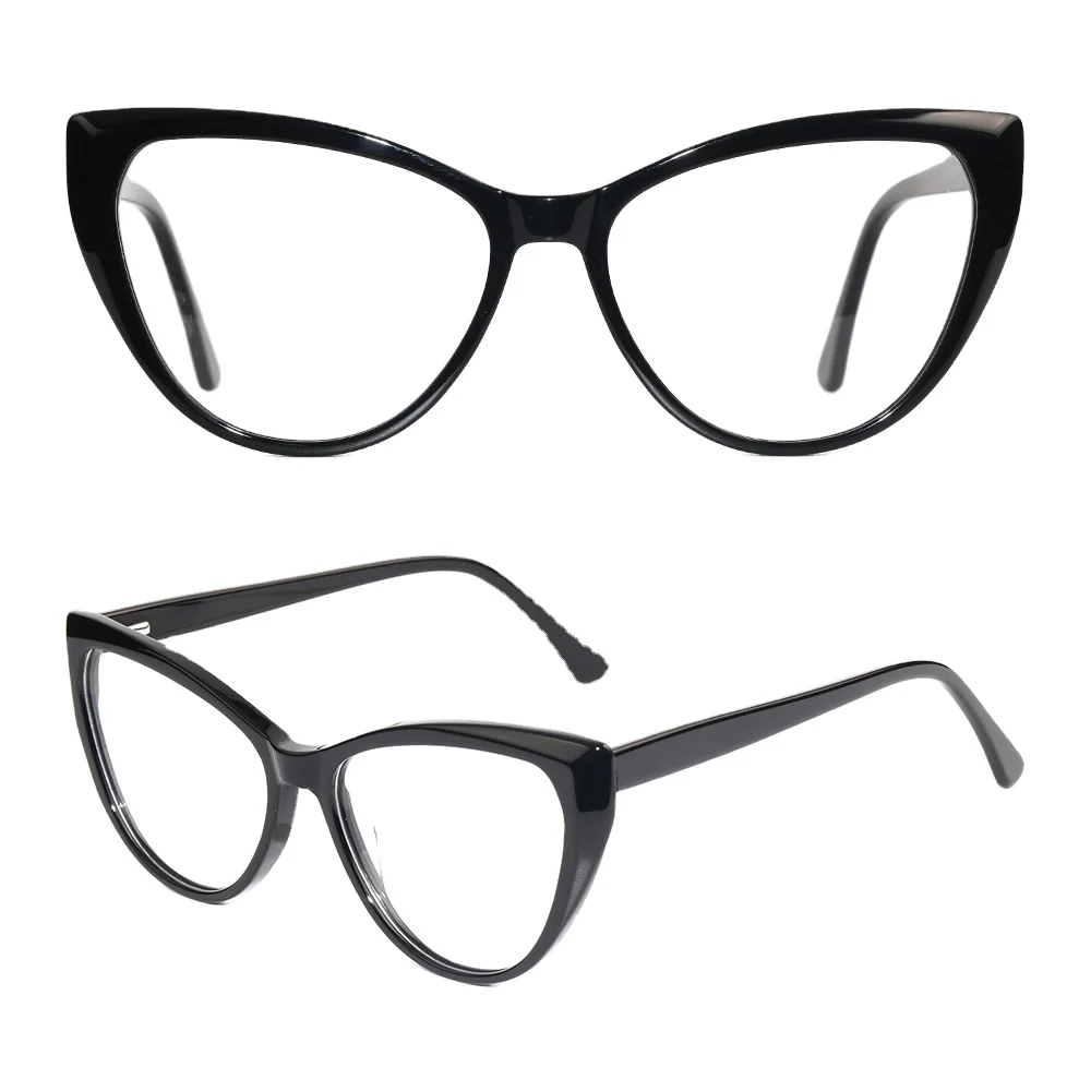 G3033 недорогие очки унисекс в полной оправе кошачий глаз из ацетата