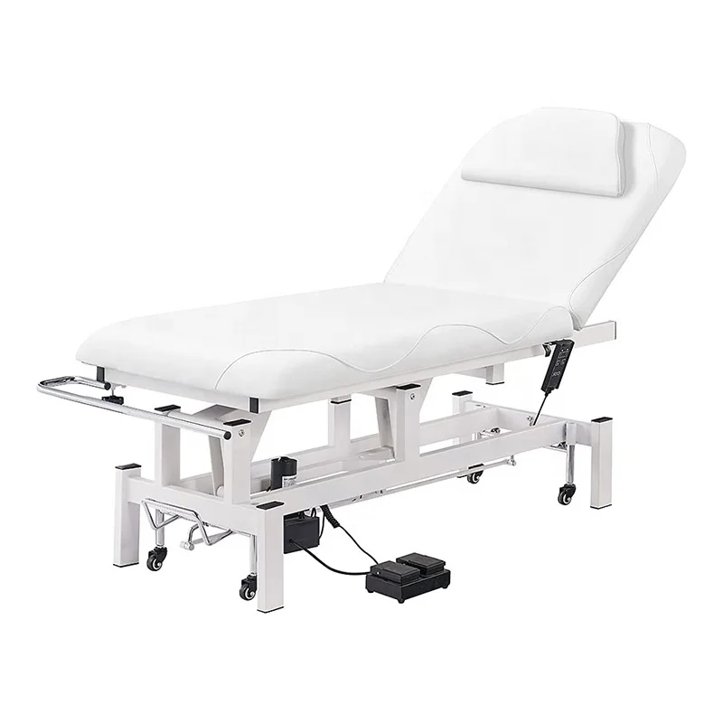 
Electric bed treatment chair electrical spa beauty treatment chair bed facial bed with 3 motors for spa massage 