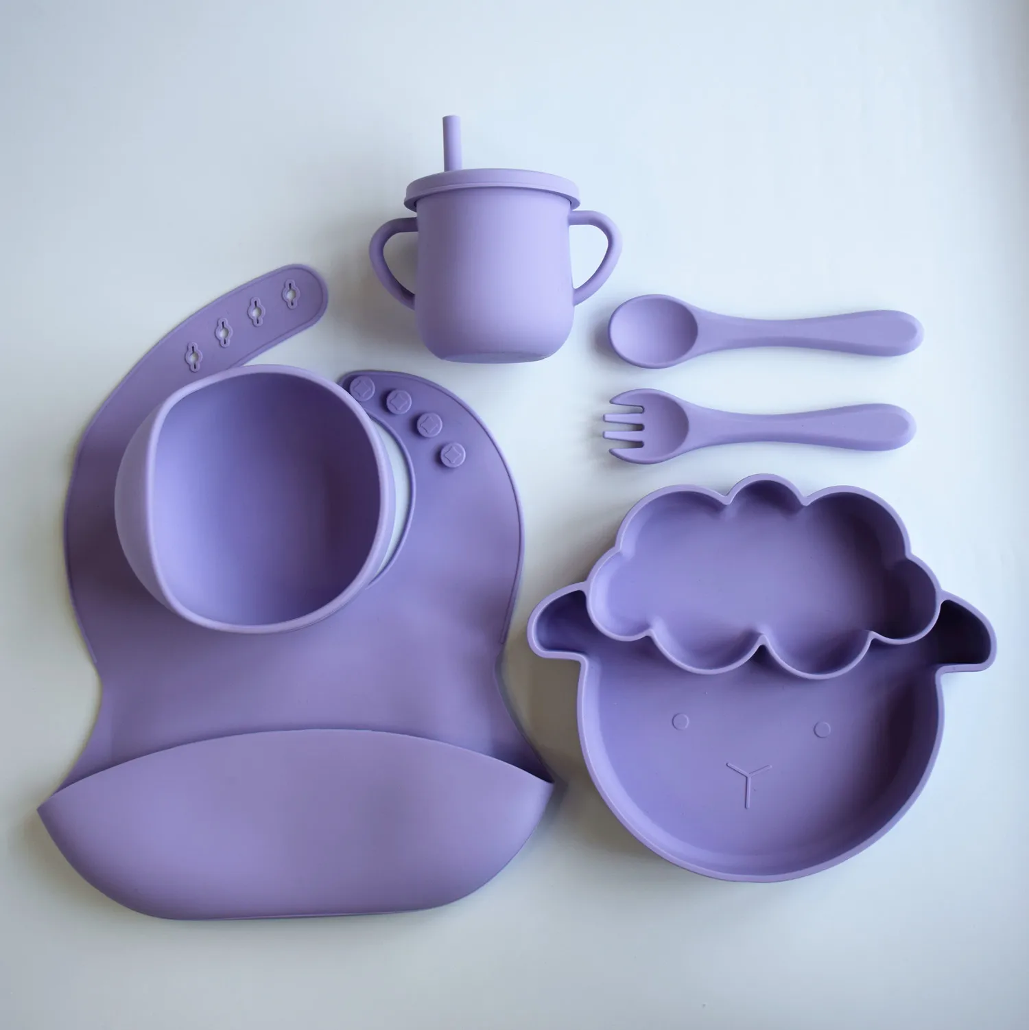 Hot Selling Animal Style Baby Silicone Suction Plate Non-Slip Bowl Feeding Supplies for Kids & Toddlers