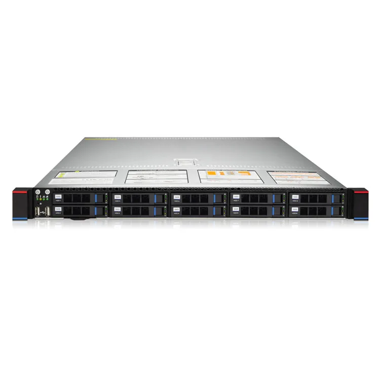 Gooxi rack server ASR101-D10R 7713p 2TB/SATA/2.5'/SSD 64GB/DDR4/3200MHz/ecc  AMD server stock server
