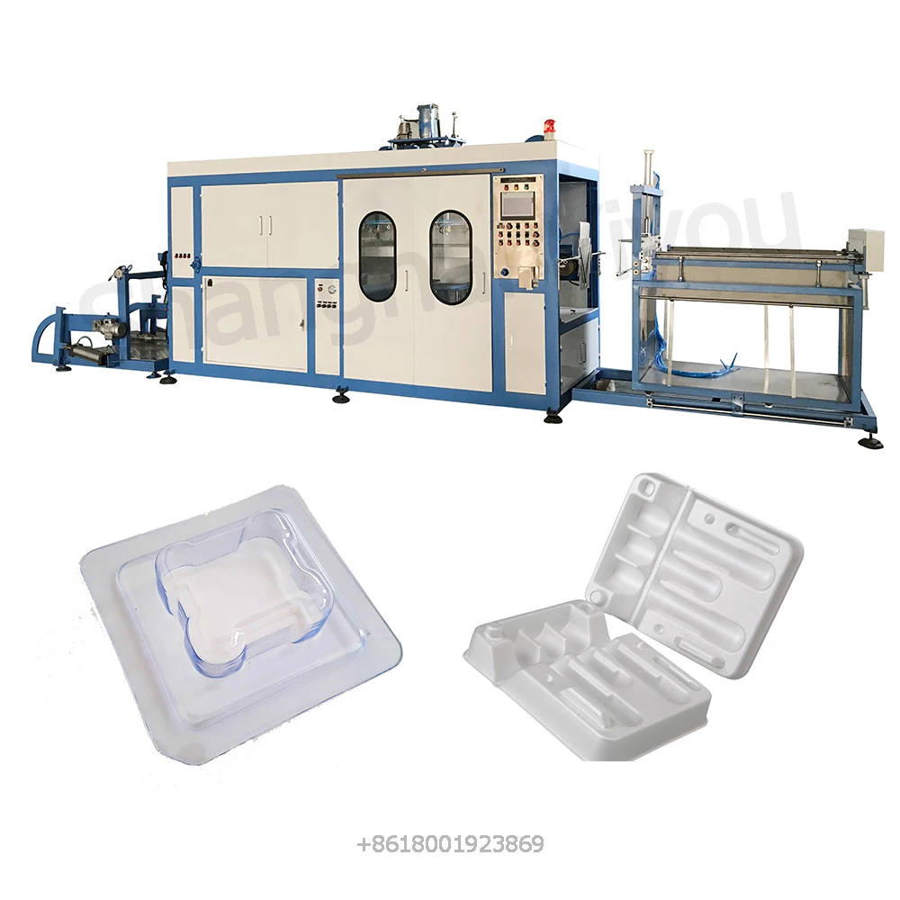 PVC PET PP Automatic Thermo Vacuum Forming Machine Thermoforming