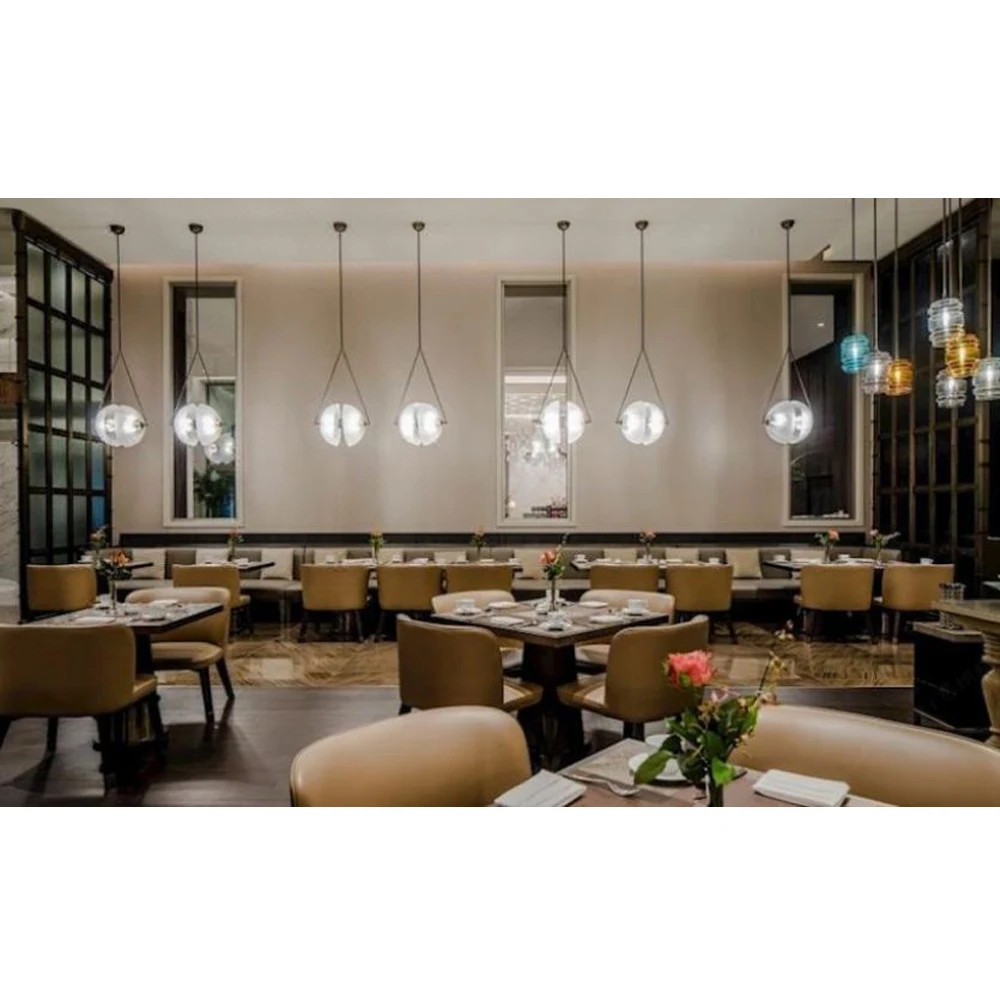 OEM Custom 4-5 Star High End Hotel Restaurant Table Chairs Furniture