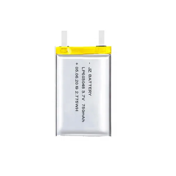 High quality 533048 3.7v 760mah rechargeable lipo battery