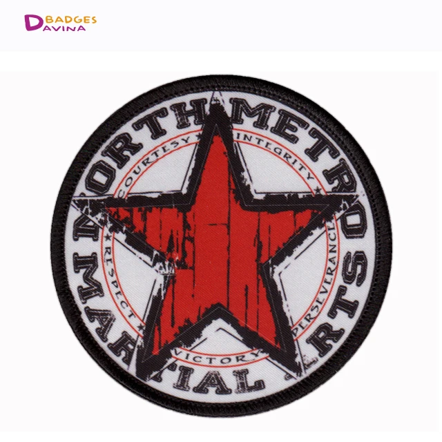 Custom badges style high embroidered letters 3D embroidery patch for clothing bag hats Wholesale Custom Sublimation patch