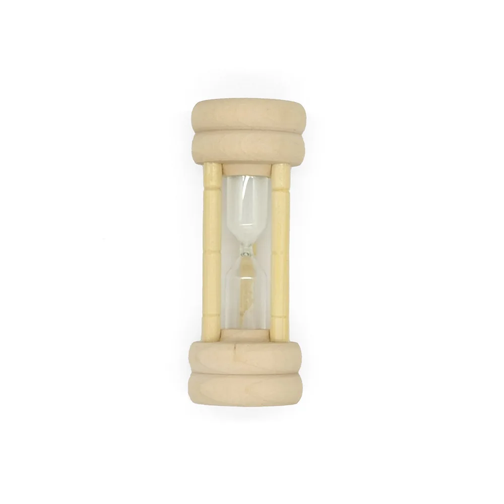 Wholesale Small Clock Sand Timer Unique Novelty Decorative Bamboo Hourglass