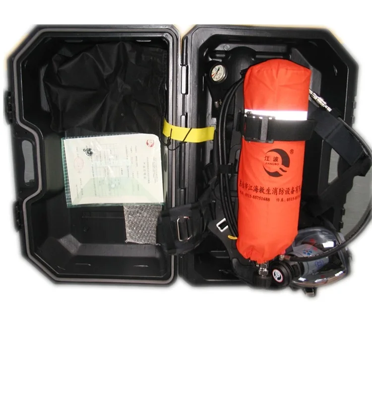 EC approval new regulation  audible and visual alarm system  self contained breathing apparatus scba