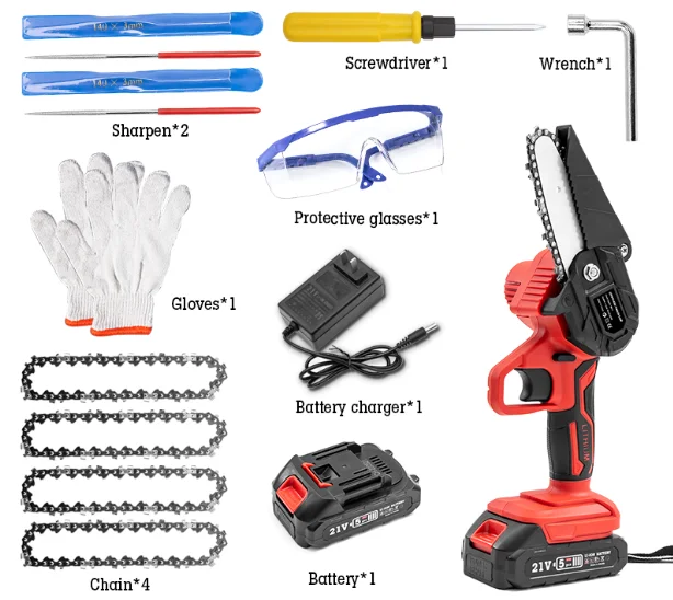 LUTOOL LT-108 cordless Garden electric  Chain Saw Machine