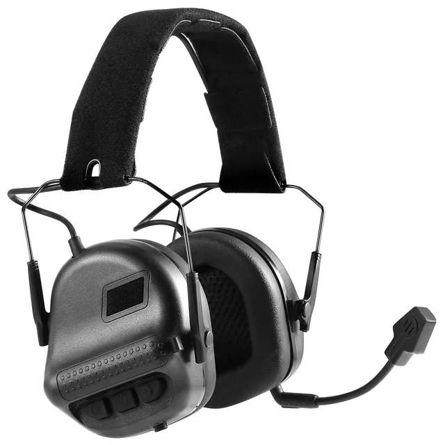 Wholesale Tactical Helmet Headset Noise Reduction for Ken-wood Baofeng TYT Wouxun Anytone Puxing Walkie Talkie Hunting Radio