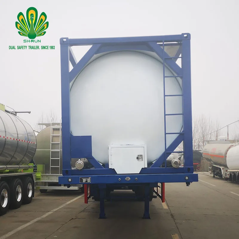 ASME T75 Factory price 20FT 40ft LNG gas storage tank container ISO tanker