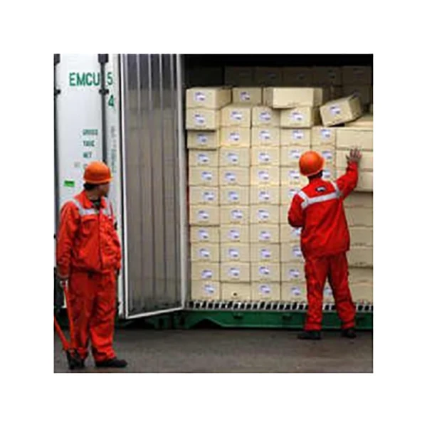 China to European countries and Central Asian countries with a large load of products by rail freight