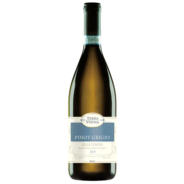 Pinot Grigio Doc Delle Венецианская-итальянская винито апертичный столик 12% лучшая сухая белая винная бутылка белое вино