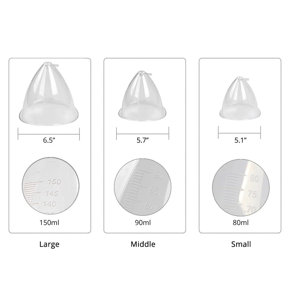 Brand New 150ML Vacuum Cup For Buttock Enlargement And Breast enhancers Lifting buttock enlargement machine Body Massage Beauty