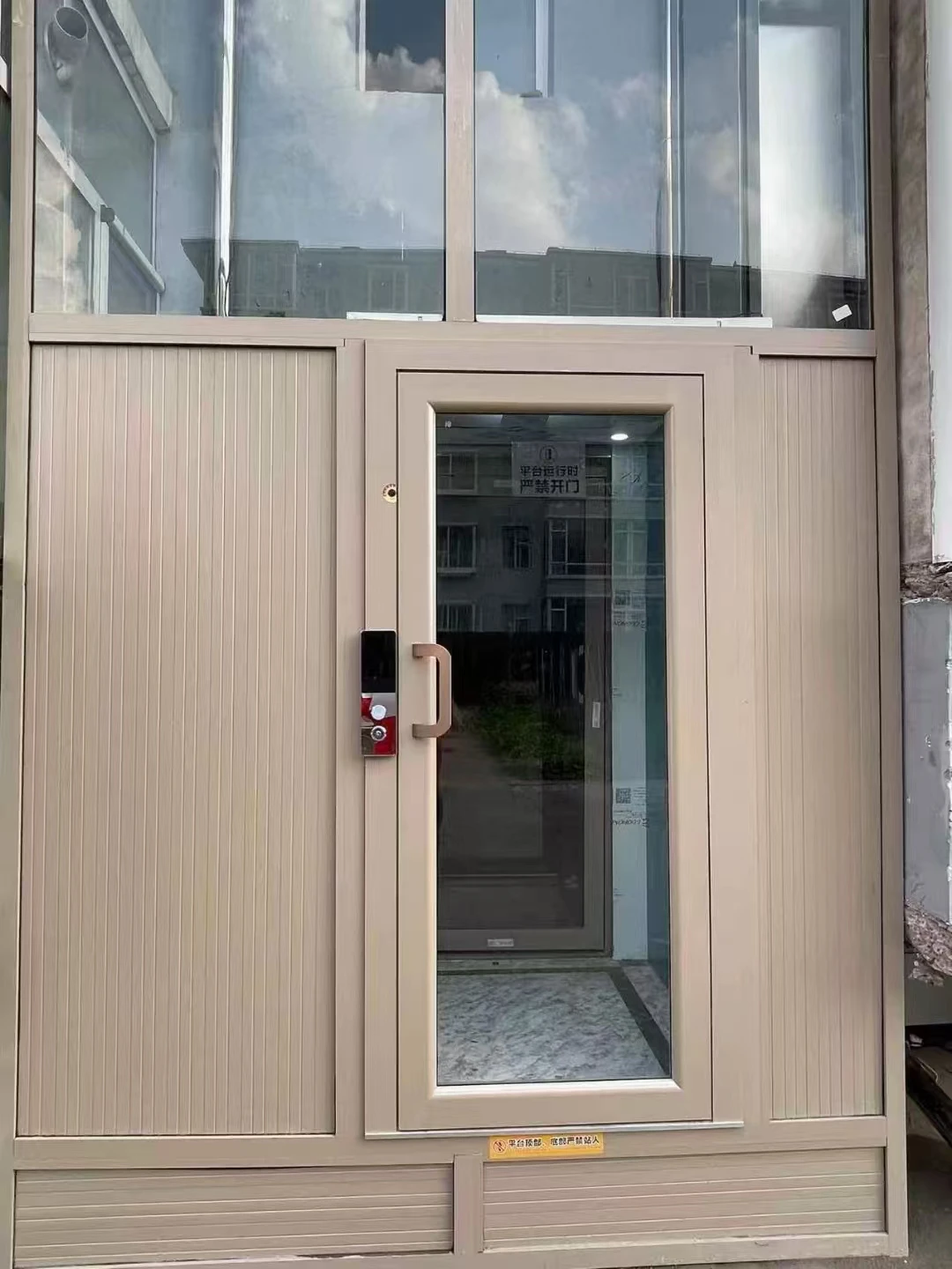China Manufacture Residential Elevator Outdoor 3 floor Aluminum Alloy Shaft china cheap price