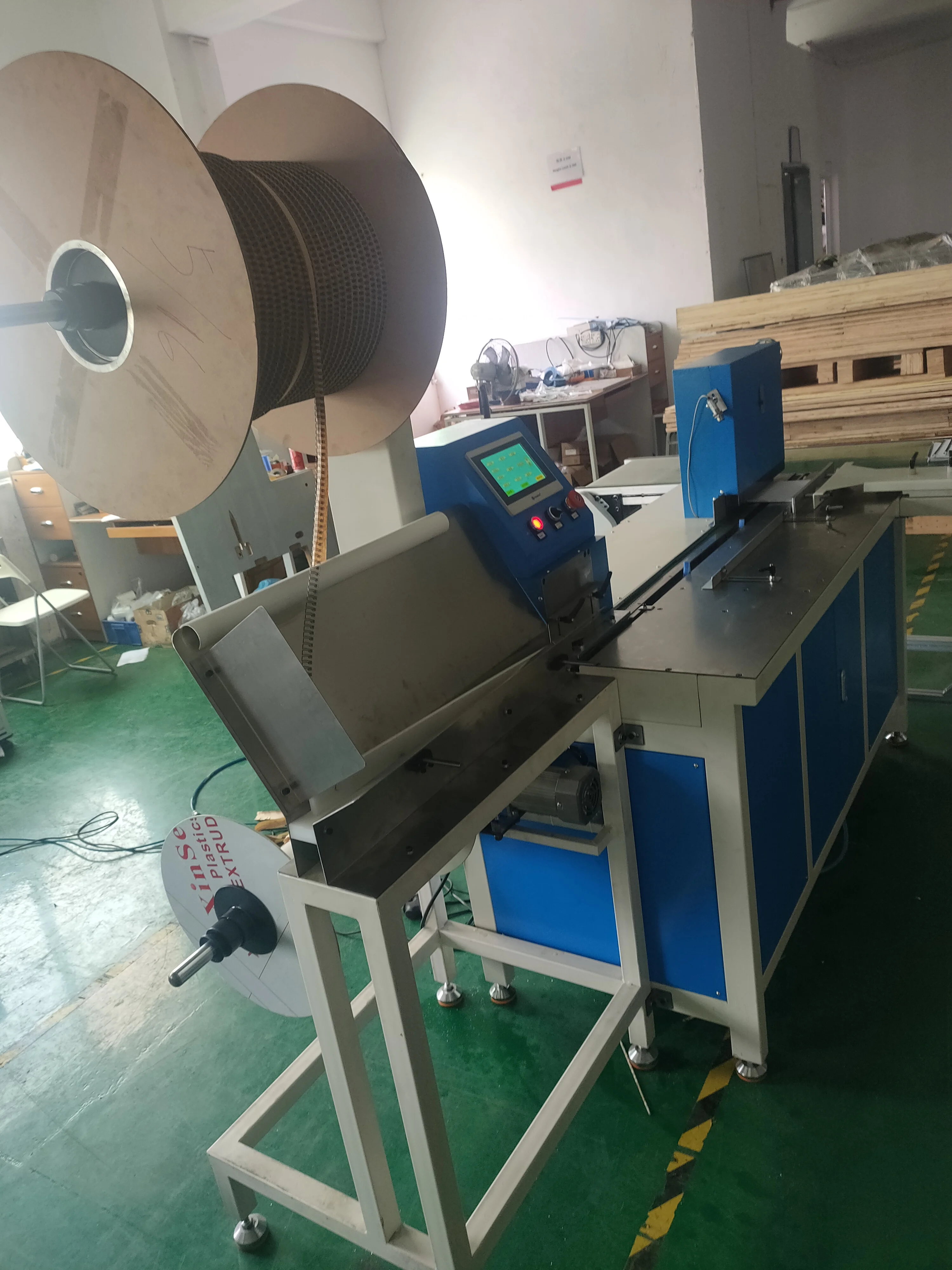 High productivity ZXZD 360 Double wire binding machine binding loops for notebook paper cover, desk calendar