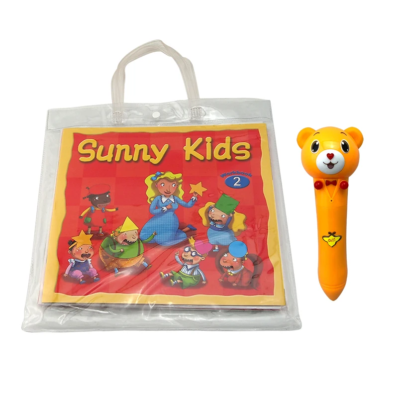Kindergarten Sunny Kids Educational Study Audio Books Talkingpen Reader Learning English Books