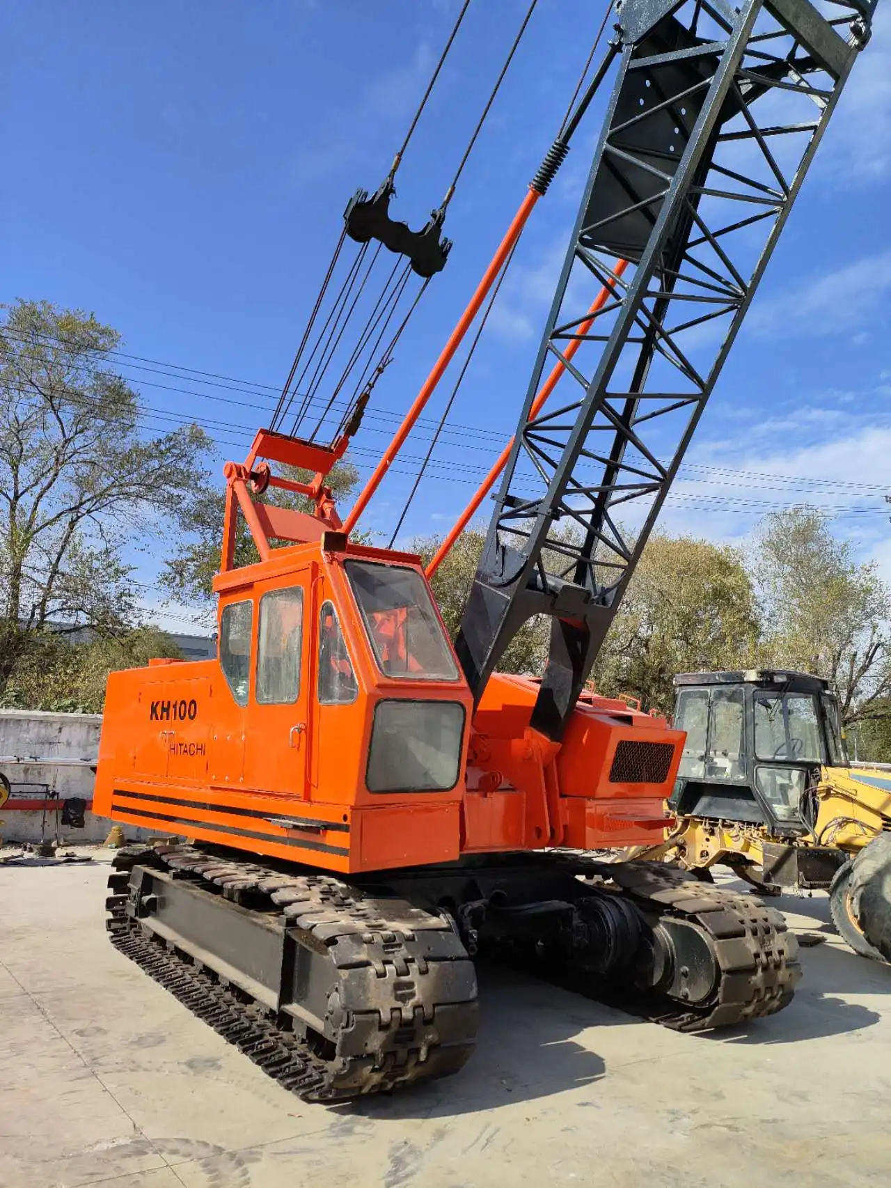 cheap price used zoomlion hitachi crawler crane 80 ton 30 ton in China