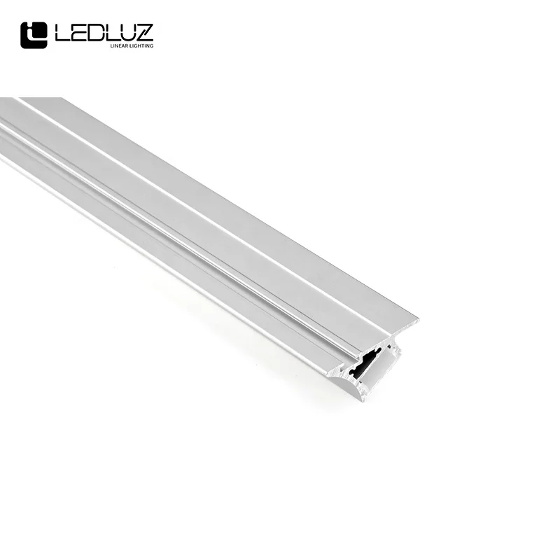 Asymmetric Light LED Display Shelves Triangle Aluminium LED Profile For LED Strips