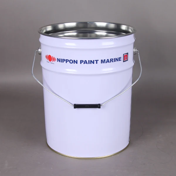 Chemical paint pail 18L empty metal tin printing metal bucket drum pail can containers