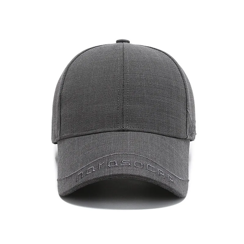 Vintage Plain Summer Baseball Cap Male Outdoor Sun Truck Hat Gorras Embroidery Custom Men Mesh Sports Caps