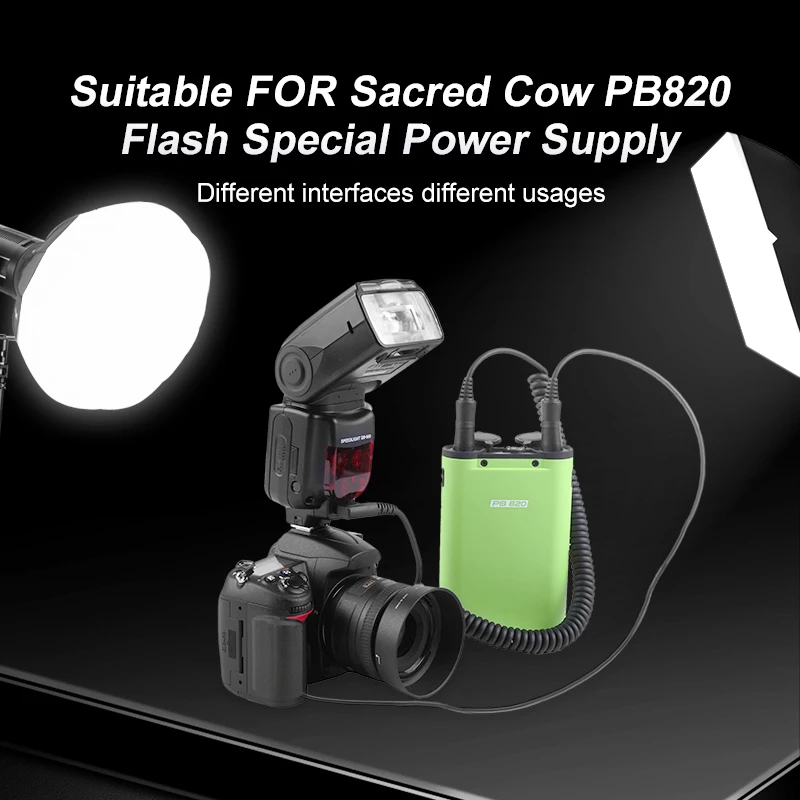 Male Flash Lamp Power Interface Cable + DR-E2 DR-400 DC Coupler BP-511 Dummy Battery for Canon EOS 5D 10D 20D 20Da 30D 40D 50D