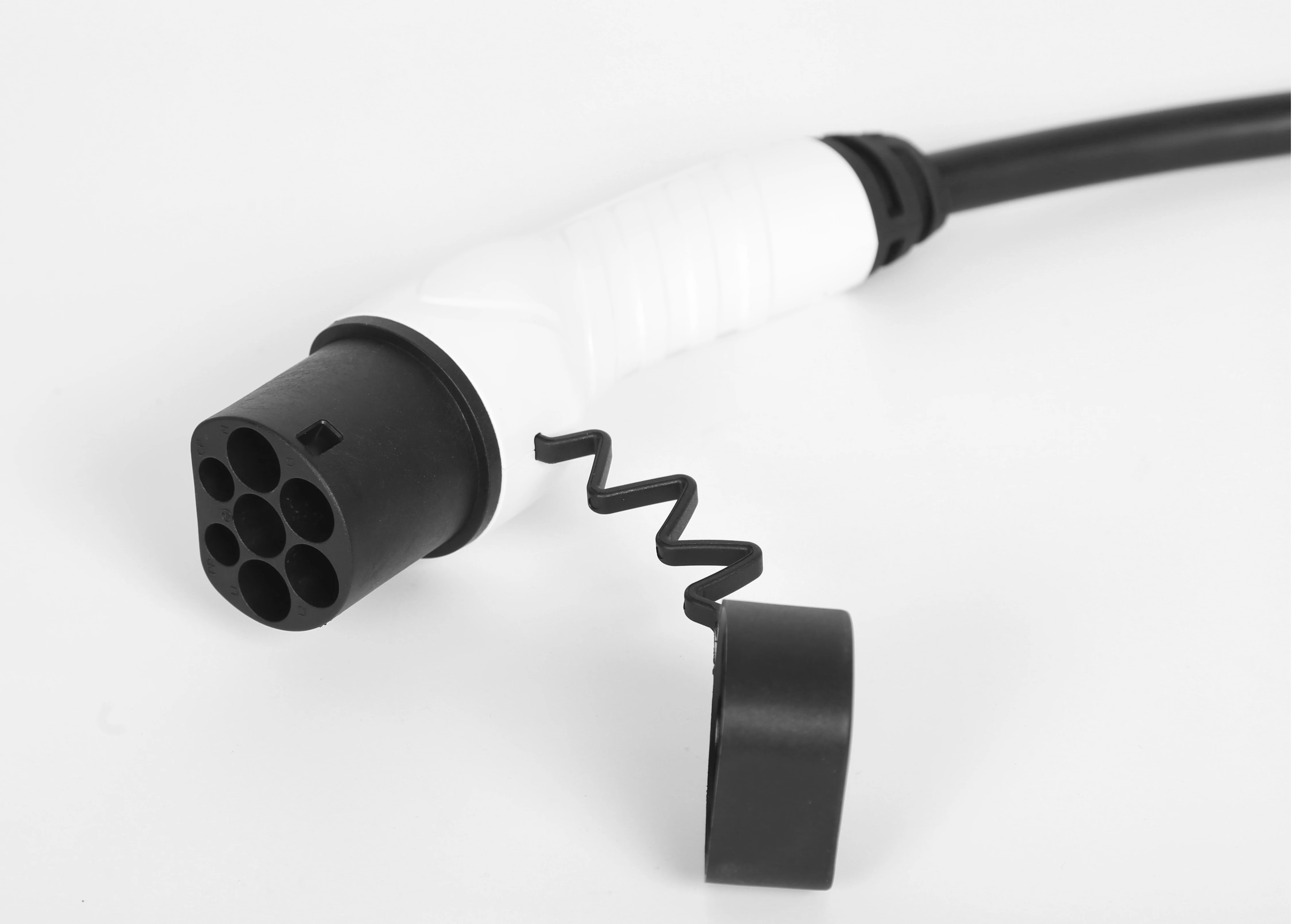 Fisher 11KW 16A three-phase  Type2 to Type2  5m  ev charging cable  IEC62196