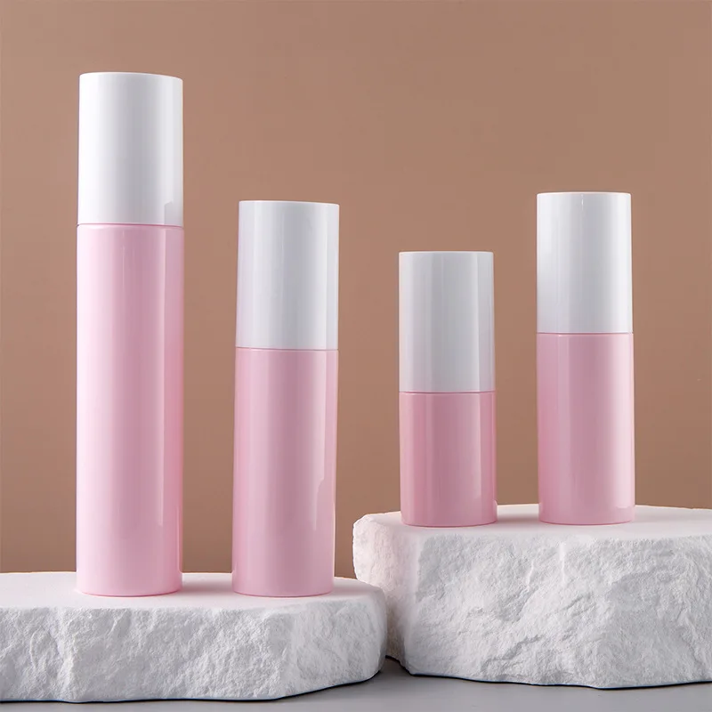 New spot pink lotion bottle 30ml 50ml 60ml 80ml spray bottle with cover