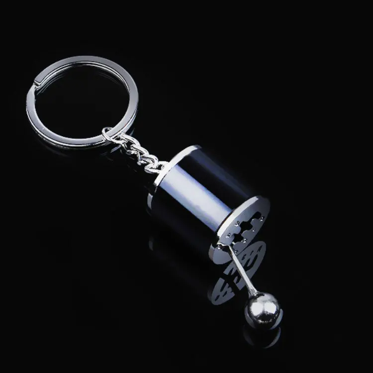 Custom Car Keychain Zinc Alloy GearBox Key Chain Car Gear Keychain Gear Shift Keychain