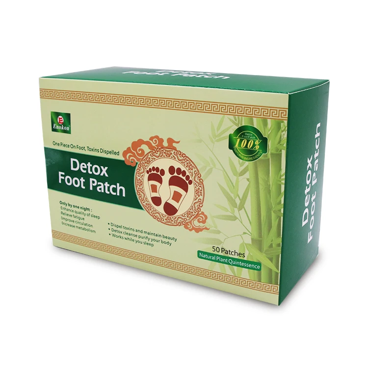 Detox Foot Pads Patch Vinegar Detox Patch Body Wrap Spa Treatment