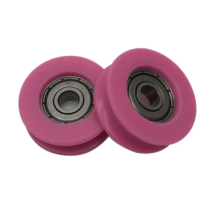 Plastic Sliding Roller Wheel 625z Bearing U Shape Pulley Wheel for Door and Window