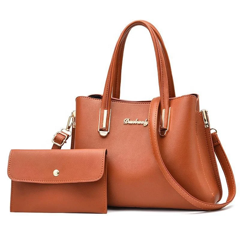 Guangzhou factory wholesale in bulk fashion luxury shoulder ladies bag purse handbags