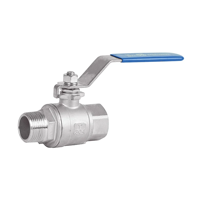 Китайский шаровой кран с внутренней ручкой SS