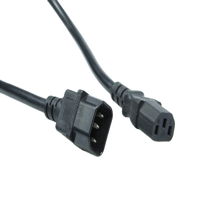Хороший промышленный IEC 320 CE одобренный 250V C13/C14/C19/C20 электрический шнур питания кабель Китай Фен