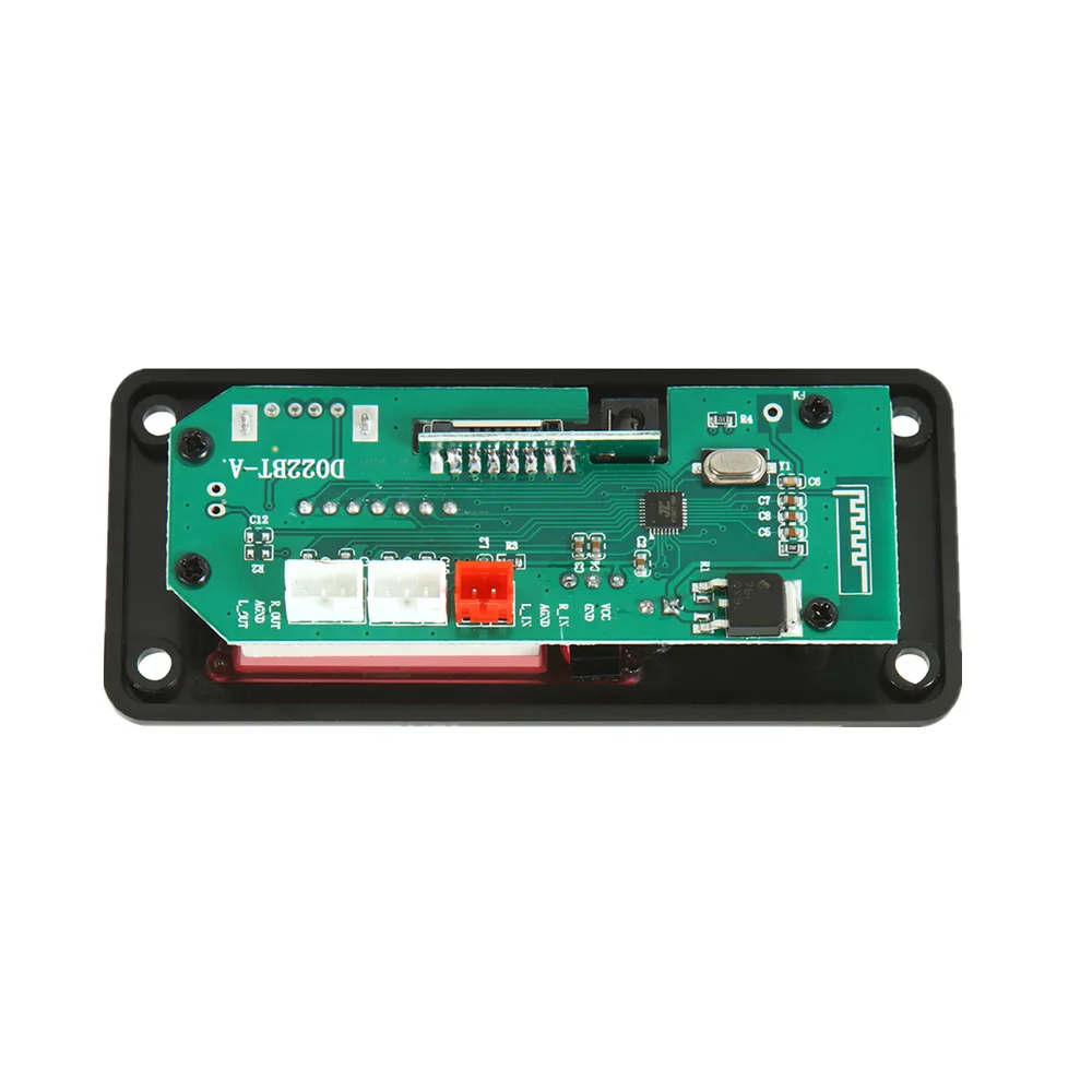 Беспроводной 12V автомобильный декодер доска автомобиля BLE MP3/WMA/USB/SD/FM-радио/AUX пластина аудио модуль цветной экран MP3 динамик