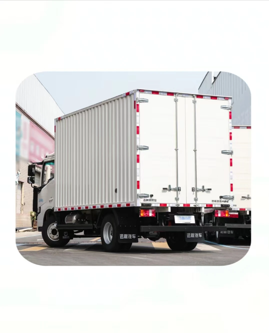 Long-range Xingzhi H8E Smart Edition 4.5T 4.15m single-row pure electric van light truck (DNC5047XXYBEVDM4) 89.13kWh