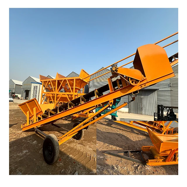 Customize Motorized Flat Straight Pvc Belt Conveyor Folding Industrial Inclined Belt Conveyor