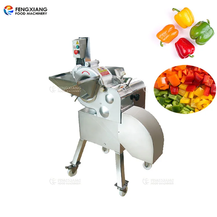 Commercial  Fruit Cuber Mango Vera Cube Cutter Carrot Pineapple Dicing Machine Onion Potato Cube Making Machine