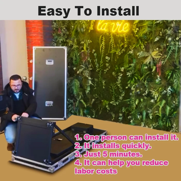 Outstanding Mirror Photo Booth Led Frame Camera Wedding Selfie Magic Mirror Photo Booth Customized Photos