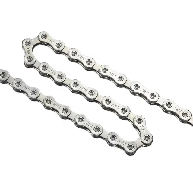 YBN Cycle Chains XC Road Bike 8S 9S 10S 11S 12S Chain 116 126 link Bicycle Chain