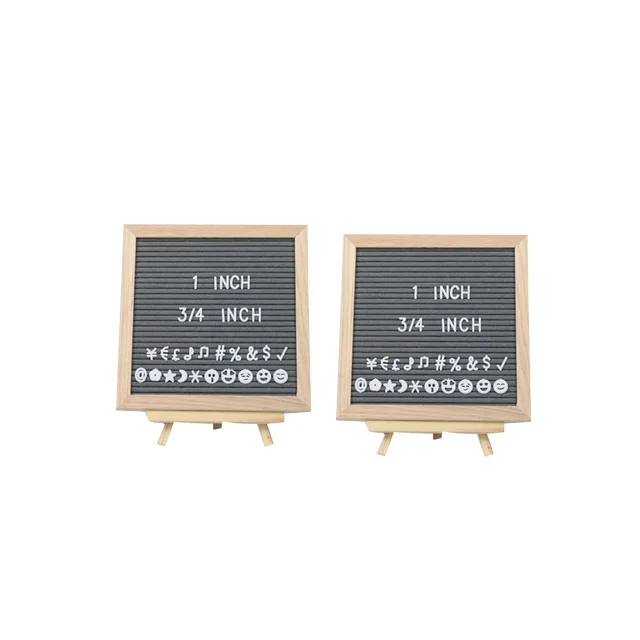 Props message board handmade wooden felt message board household decoration board