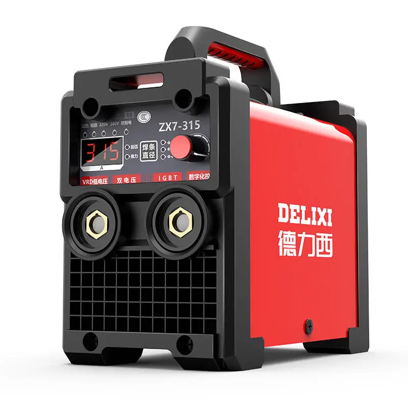 DELIXI дуговой сварочный аппарат MMA ZX7 315 400 инвертор DC