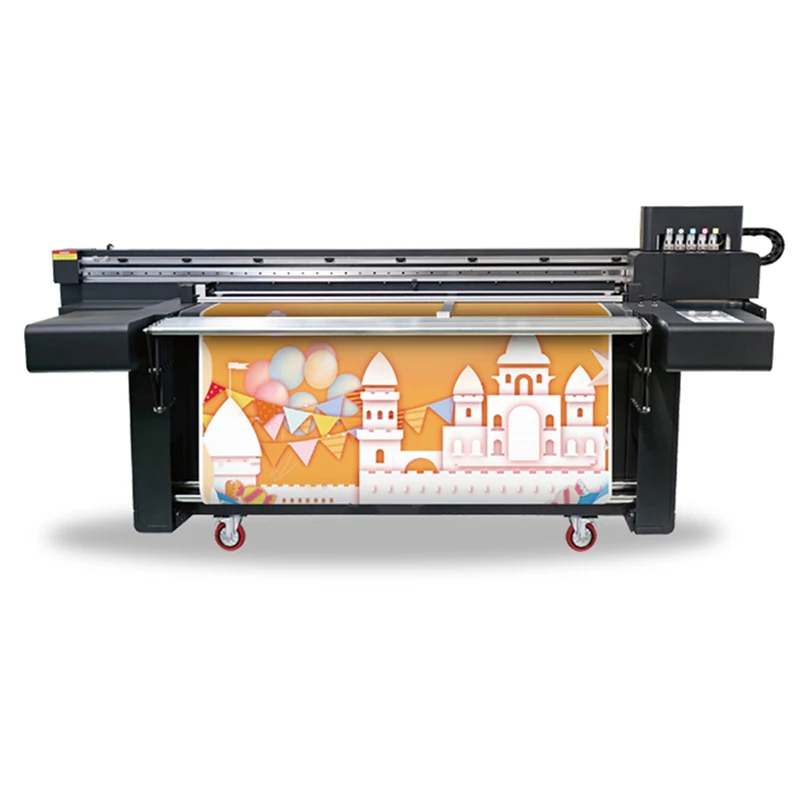 1.6m Hybrid UV Roll To Roll Flatbed All-in-one Inkjet Printer